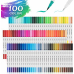 Hethrone 100 colors brush pens