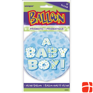 Unique Alu balloon Baby Boy (45cm)