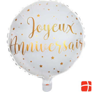 Santex Birthday balloon 'Joyeux Anniversaire' - 45cm