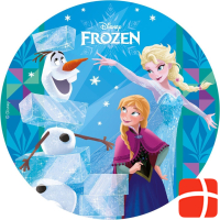 Dekora Sugar free edible disc 20cm - Snow Queen