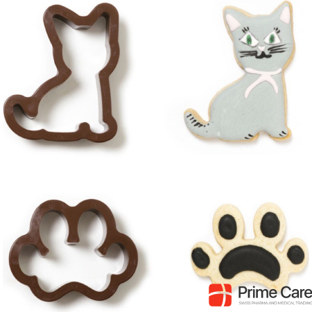 Decora Cookie cutter - Cat (2pcs)