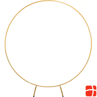 Artifete Round arch metal structure gold (2m)