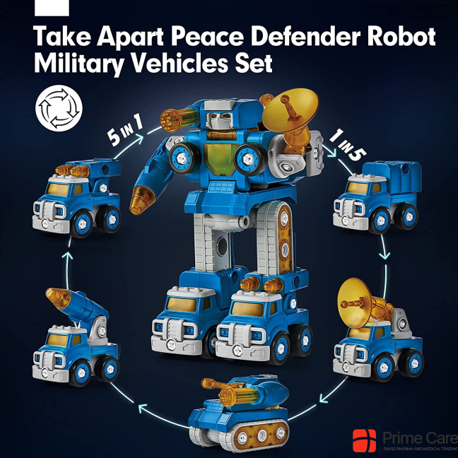 Hahaland Robot vehicle construction kit