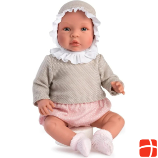Asi Compatible Dolls - Leonora baby doll in pink flowerprint panties