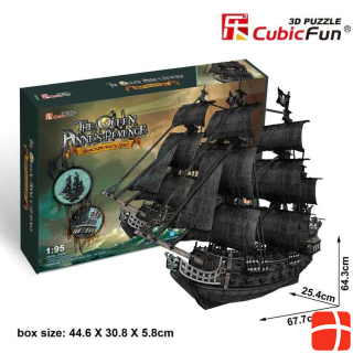 Cubicfun 3D puzzle game A great set of Pirate Okret