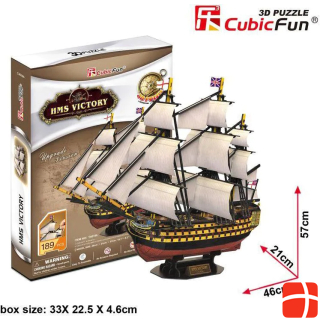 Cubicfun 3D puzzle game HMS Victory