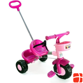 Siva Boni Bike 2in1 pink tricycle with metal case