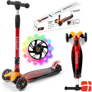 Kidwell Vento Aluminum Scooter Black - Red