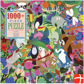 Eeboo Puzzle - Sloths, 1008 pc (EPZTSLO)