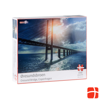 Games4U Denmark Puzzle - Oresunds Bridge (1000 pcs.)