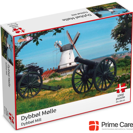 Games4U Denmark Puzzle - Dybbøl Mill (1000 pcs.)