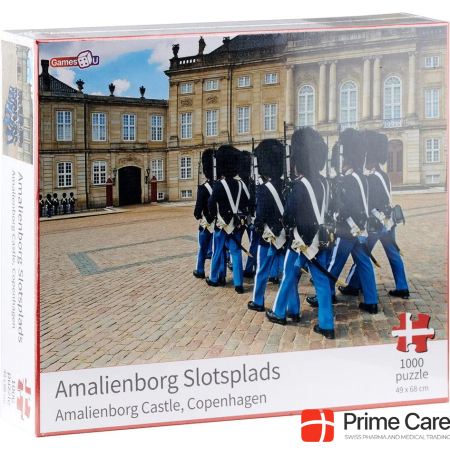 Games4U Denmark Puzzle - Amalienborg Castle, Copenhagen (1000 pcs.)