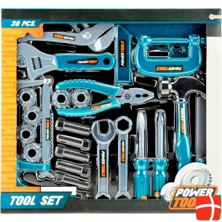 Toi-Toys Power tools Tool set, 30 pcs.
