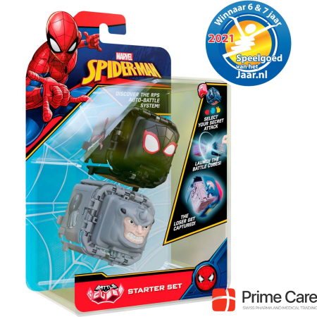 Boti Marvel Spiderman Battle Cube - Майлз Моралес против Носорога