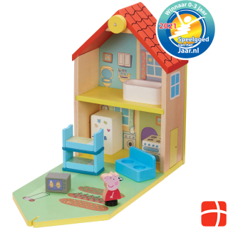 Boti Wooden doll house Peppa pig with accessories