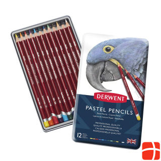 Derwent Pastel pencils, 12 tin