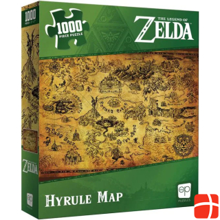 USAopoly The Legend of Zelda: Hyrule Map