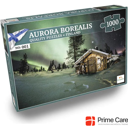 Lautapelit Nordic Quality Puzzles - FI:001 - Aurora Borealis (1000 pieces) (LPFI081)