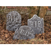 Europalms Halloween tombstone set