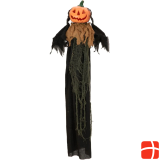 Europalms Halloween Figur Kürbiskopf, animiert 115cm