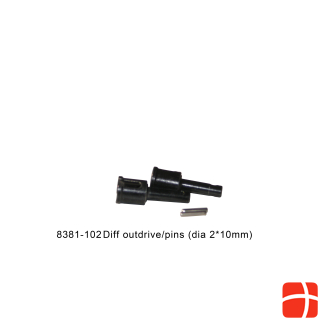 DHK Pins f.Diff Outputs (diam.2x10mm)
