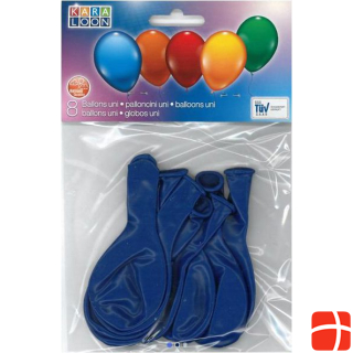 Karaloon 8 balloons blue