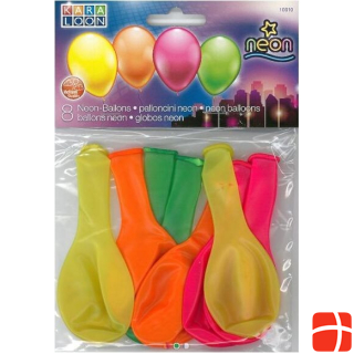 Karaloon 8 neon balloons