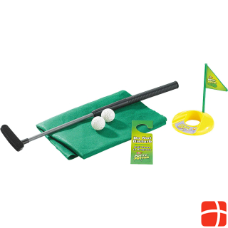 Infactory 7 piece golf game set for bathroom & toilet