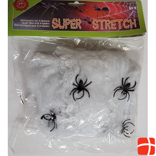 Erfurth Spider web 60 g, with 4 spiders
