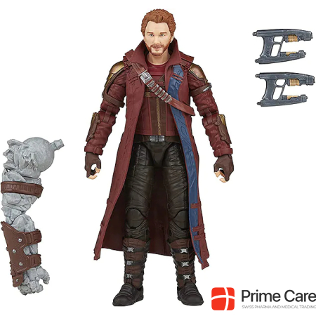 Thor Marvel Legends Thor: Love and Thunder 15 cm große Star-Lord Action-Figur, 2 Accessoires, 1 Build-A-F