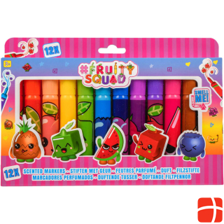 Canenco Fruity Squad Markers Super Broad Point with fragrance, 12 ...