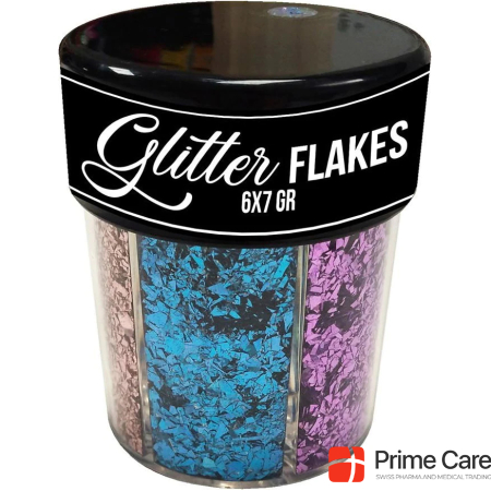 Grafix Shredded glitter in a jar, 15gr.