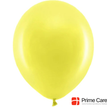 Partydeco Balloons Pastel Yellow