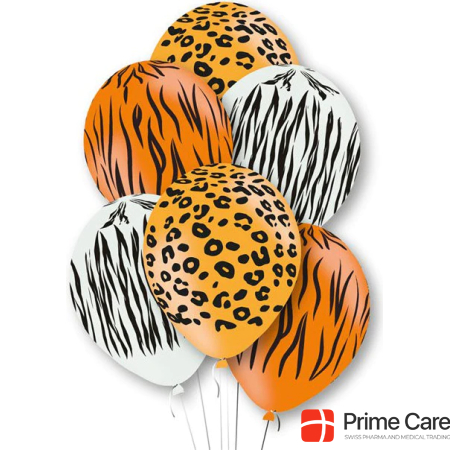 Amscan Balloons en latex Safari