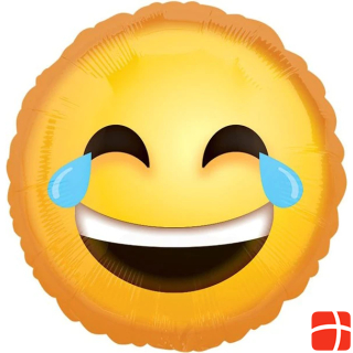 Anagram Emoji-Geburtstagsballon Vor Lachen sterben