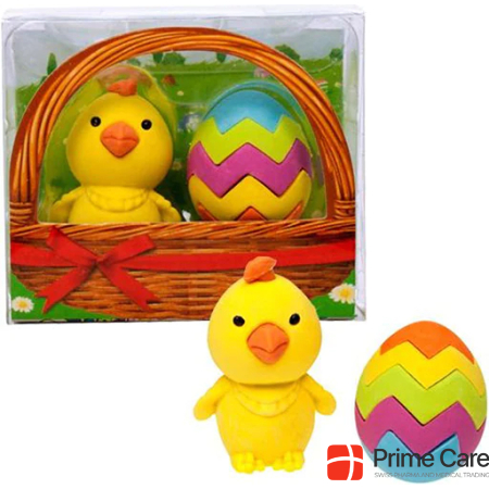 Sombo Eraser Easter Egg Chick Set