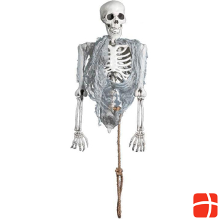 Dekomat Aufhänger Skelett Torso mit Lichteffekt 80 cm