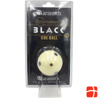 Aramith Match ball white 57.2 Black Dot Tournament