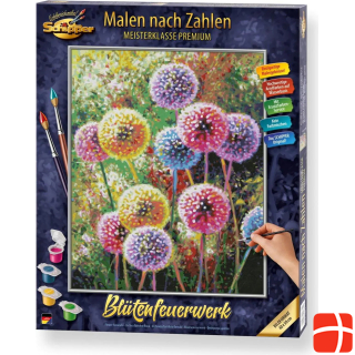 Schipper Painting by Numbers Flower Fireworks