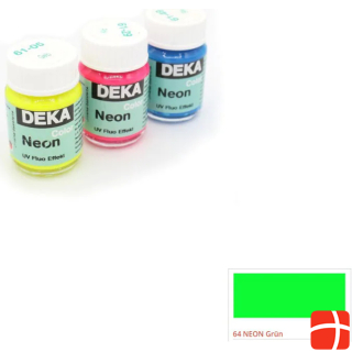 Deka Acrylic paint NEON UV 25ml GREEN