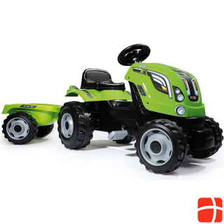 Smoby Traktor mit Anhänger grün