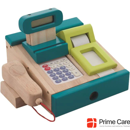 Spielba Cash register with computer and scanner