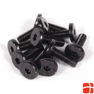 Axial countersunk screw
