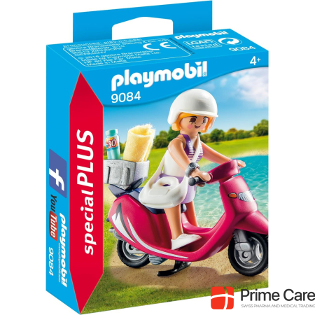 Playmobil Beach girl with scooter