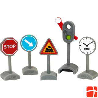 Brio Railway Traffic Signs Set (BP1187356200)