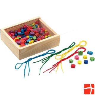 Lena Wooden beads wooden box