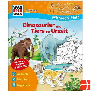 Tessloff Mitmach-Heft Dinosaurier und Tiere der Urzeit
