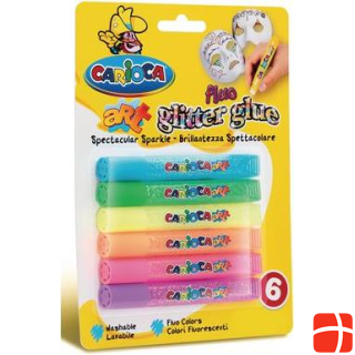 Carioca Glitter pens Fluo Colors