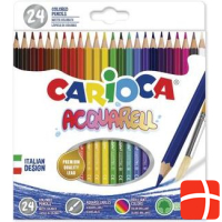 Carioca Colored pencil Acquarell