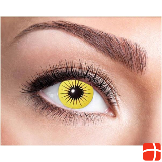 Fasnacht Contact lenses Yellow Star